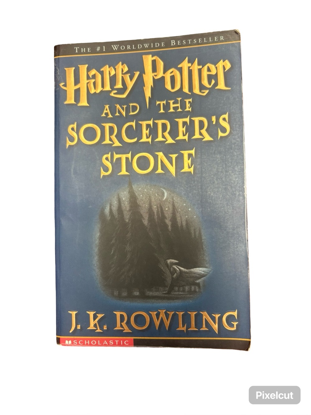 Harry Potter and the Sorcerer’s Stone Scholastic Blue paperBack